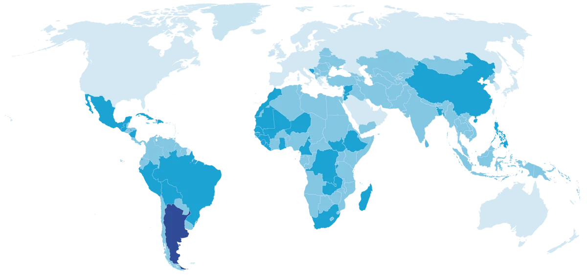 Mapa del mundo