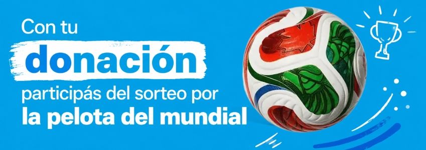 Doná y participá del sorteo