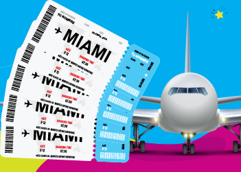 12 viajes Santo Domingo a Miami