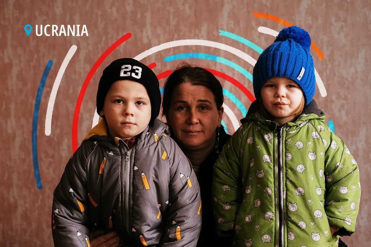 Niños ucrania