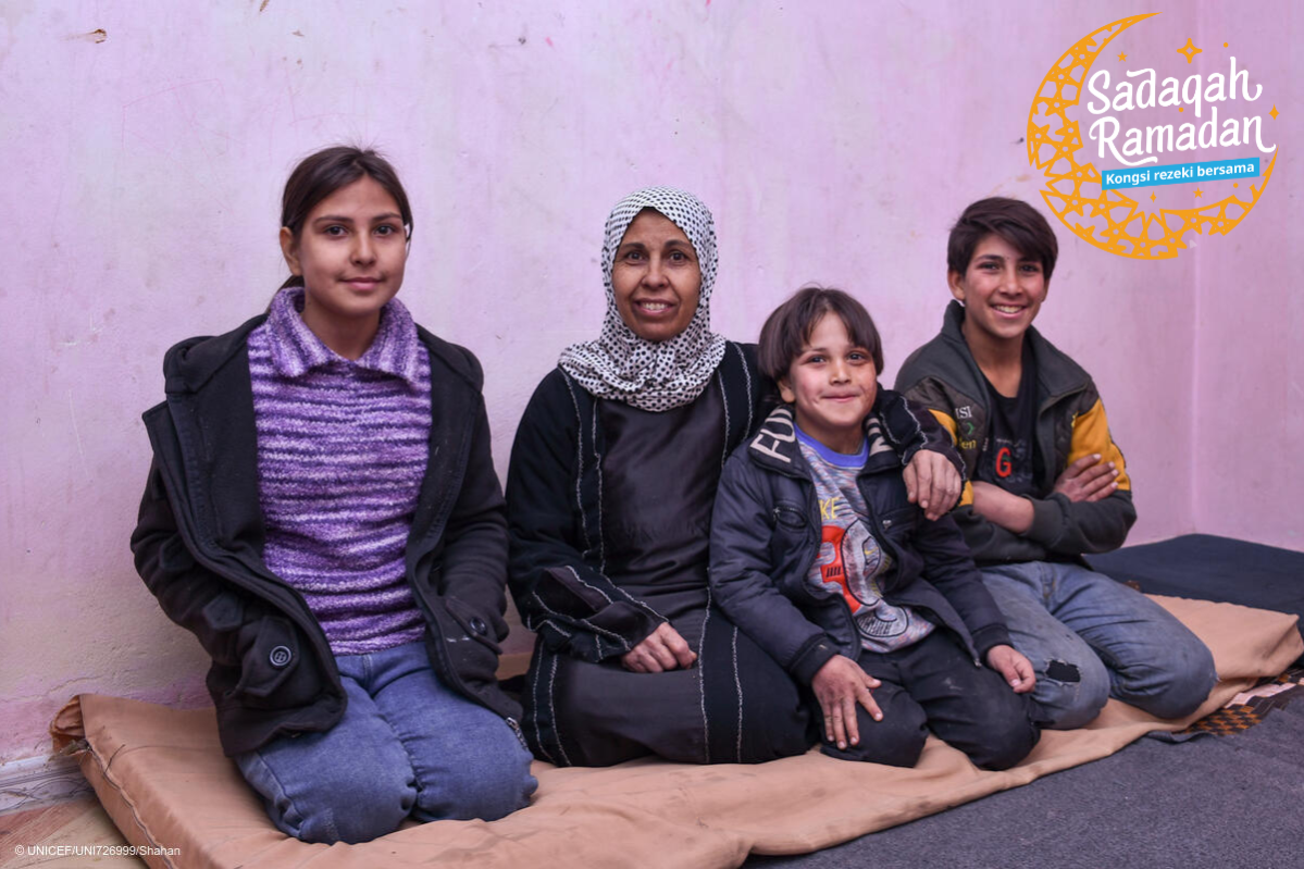 Farha and children