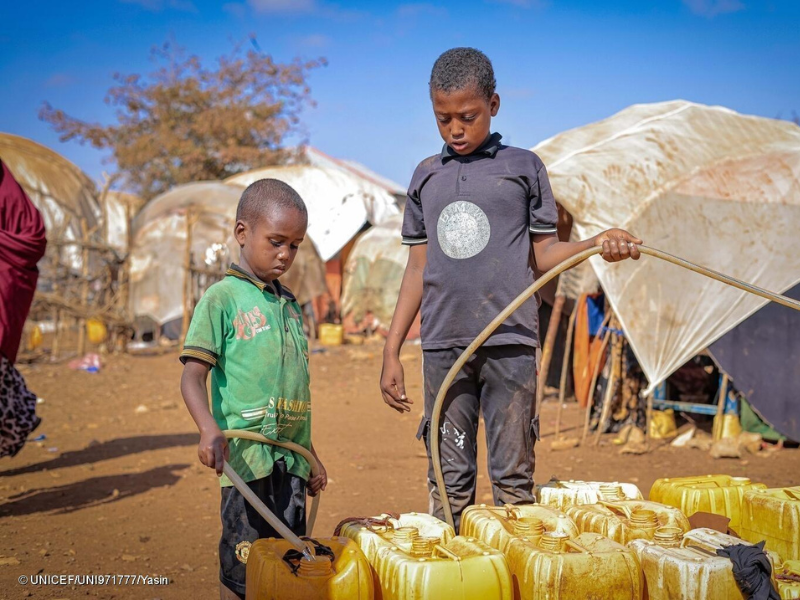 Drought and water scarcity in Somalia