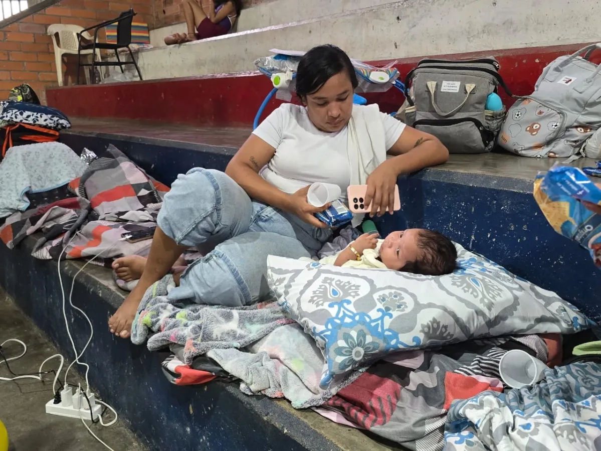 Refugio temporal en el Chocó, Colombia, 2026
