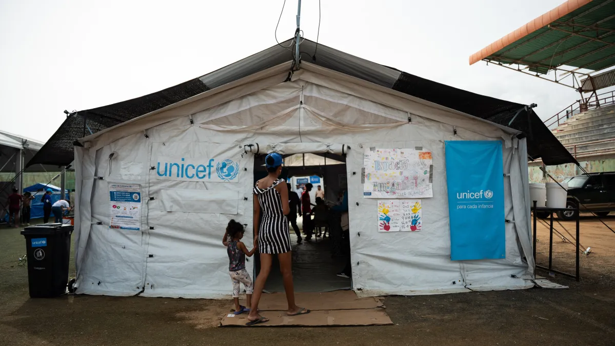 Centro de protección UNICEF. 