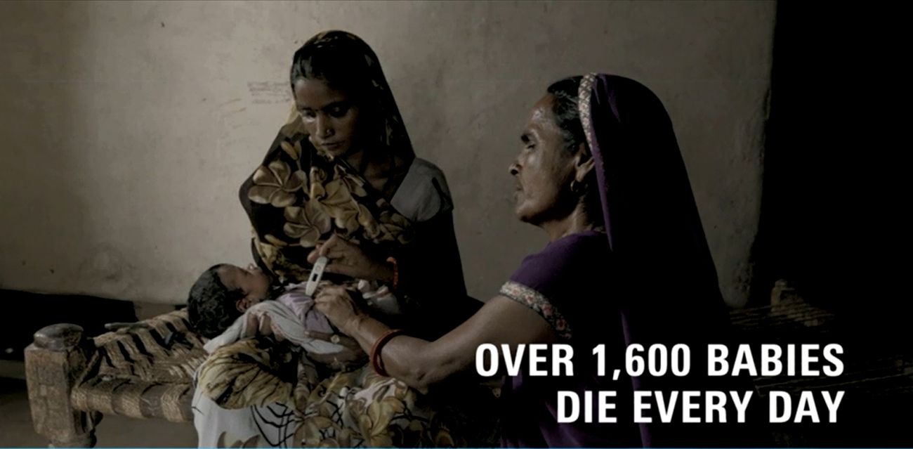 Every 53 seconds a newborn baby dies in India. | UNICEF Global