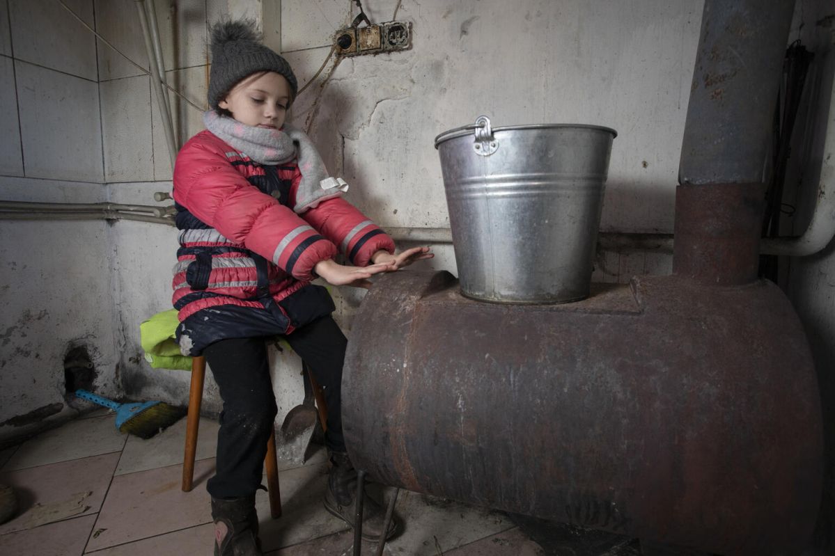 Winter brings more woes for children in eastern Ukraine