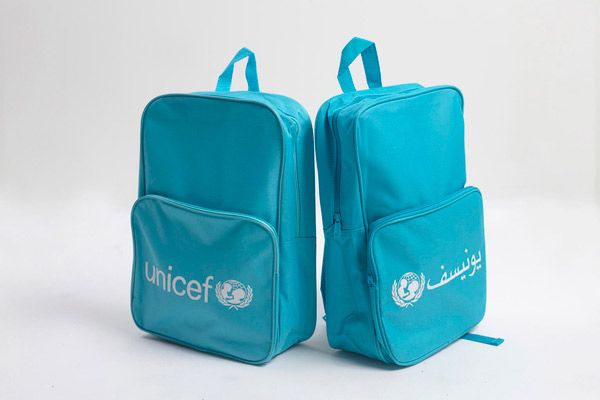 unicef backpack