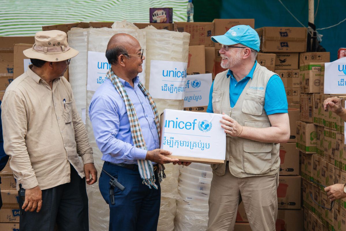 UNICEF TEAM IN CAMBODIA