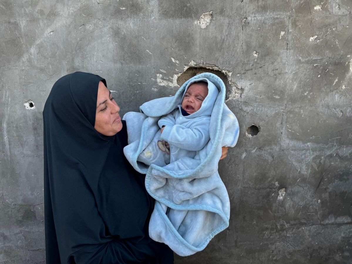 Anwar, mother of four in North Gaza