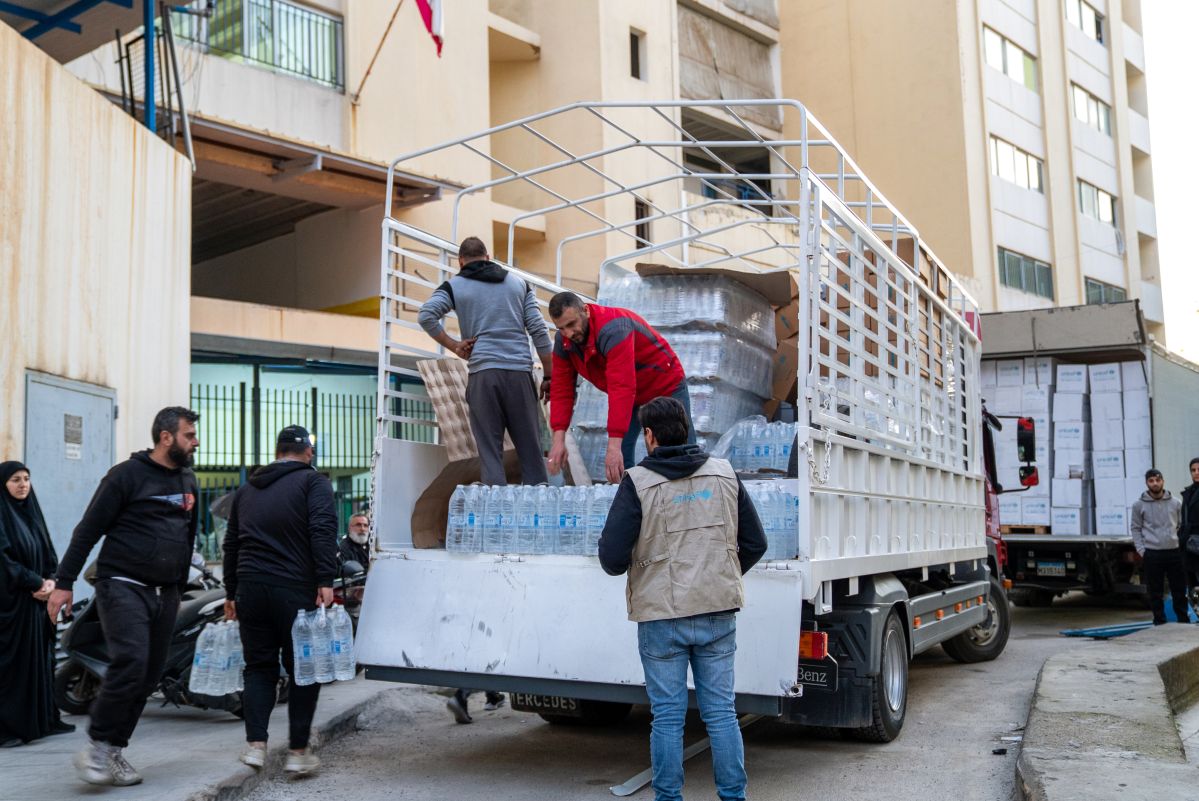UNICEF team in Lebanon