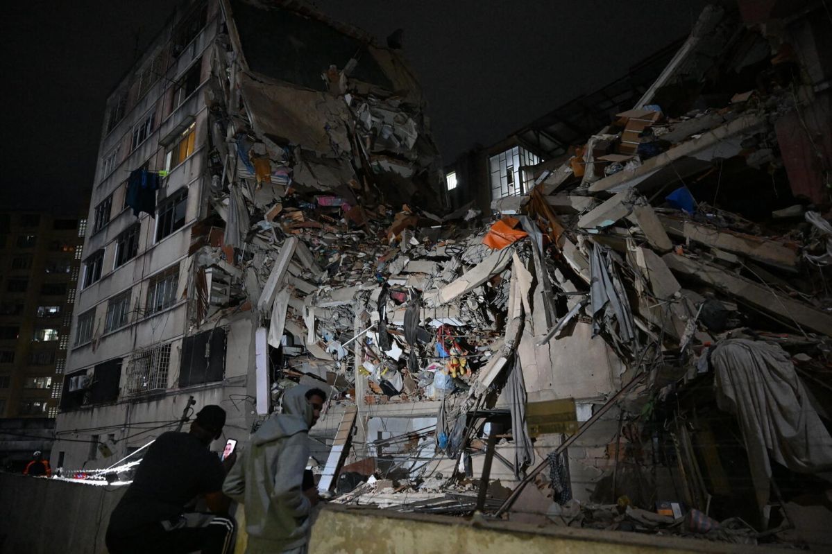 Photos of damage caused by the earthquake in Venezuela