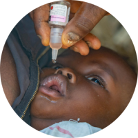 Your generous support can be enough to give 17 children a set of vaccines against measles, polio and tuberculosis.