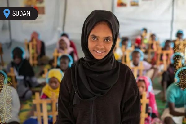 Donate your Sadaqah for children caught in conflict in Sudan.